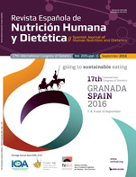 					Ver Vol. 20 (2016): (Suppl 1) 17th International Congress of Dietetics (ICD): going to sustainable eating
				