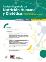 					Ver Vol. 17 Núm. 3 (2013): Revista Española de Nutrición Humana y Dietética
				